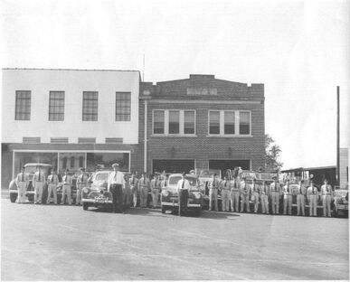Fire Department Staff Photo - Central Fire Station - Marshall, TX